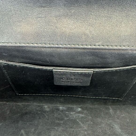 Gucci Tom Ford Large Satin Clutch Black - Picture 7 of 10